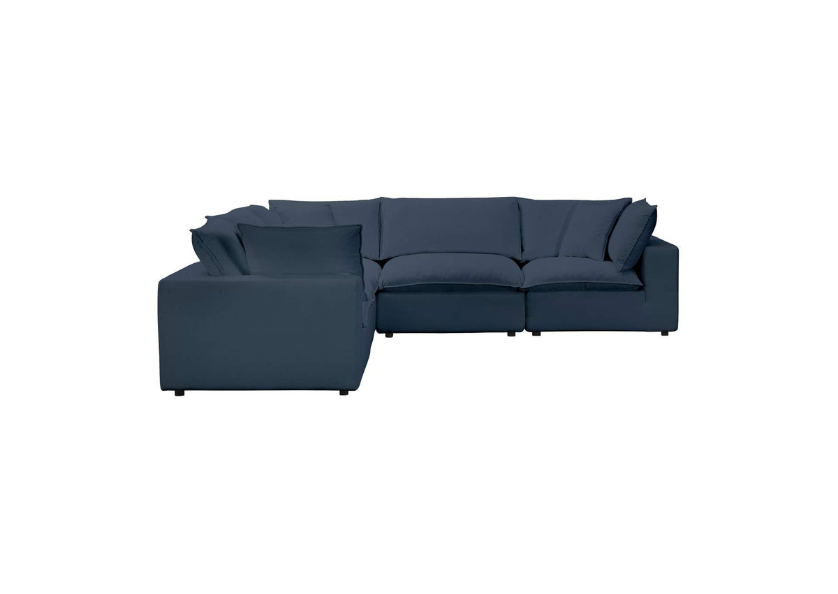 REN-L0096-SEC1 Cali Navy Performance Fabric Modular L - Sectional