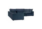 REN-L0096-SEC1 Cali Navy Performance Fabric Modular L - Sectional
