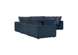 REN-L0096-SEC1 Cali Navy Performance Fabric Modular L - Sectional