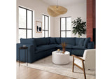 REN-L0096-SEC1 Cali Navy Performance Fabric Modular L - Sectional