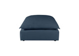 REN-L0097 Cali Navy Performance Fabric Ottoman