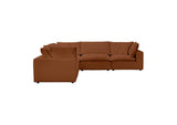 REN-L0098-SEC1 Cali Rust Performance Fabric Modular L - Sectional