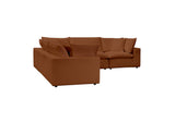 REN-L0098-SEC1 Cali Rust Performance Fabric Modular L - Sectional