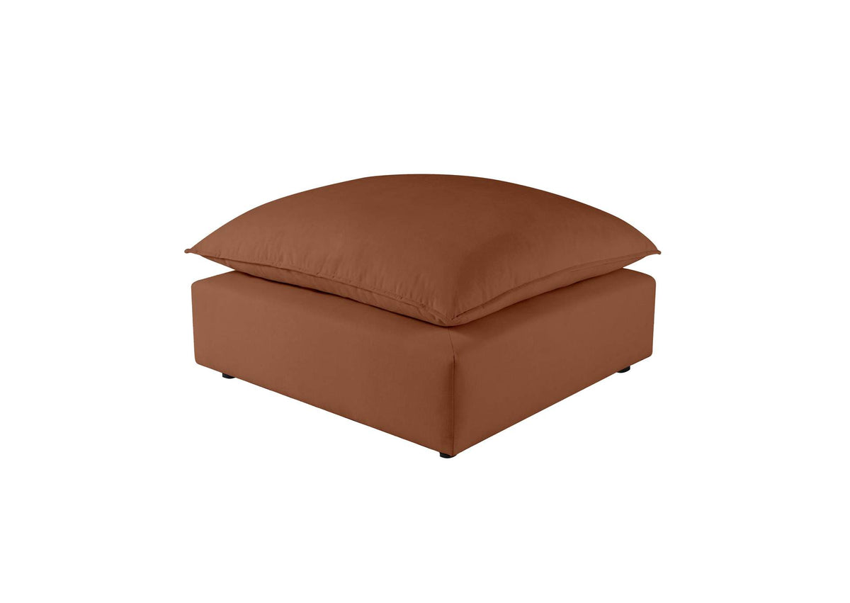 REN-L0099 Cali Rust Performance Fabric Ottoman