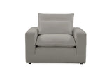 REN-L00184 Cali Slate Performance Fabric Arm Chair