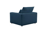 REN-L00187 Cali Navy Performance Fabric Arm Chair