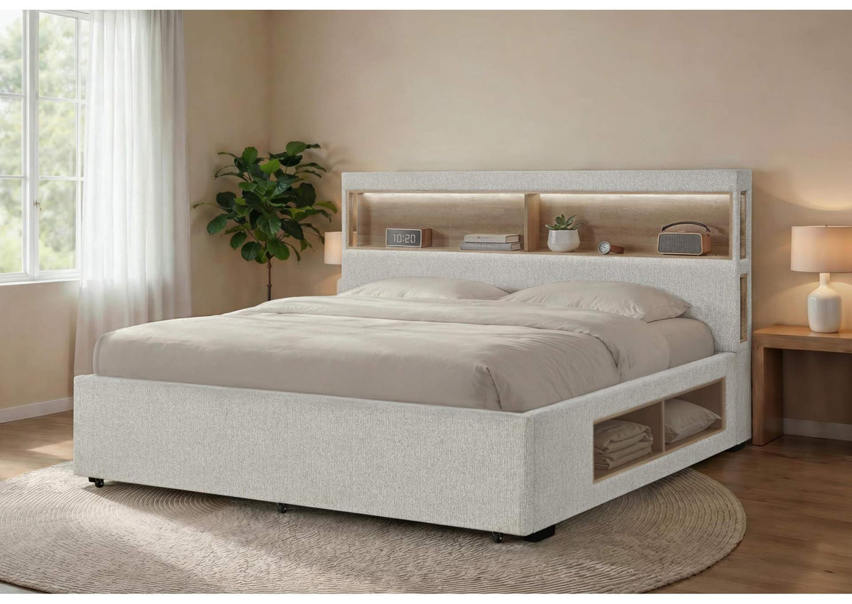 SADIE-BEIGE_3-QB SADIE BEIGE QUEEN BED WITH STORAGE