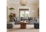 REN-L0090-SEC Cali Slate Performance Fabric Modular 4 Piece Sectional