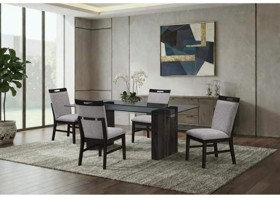 D4238DT+D4239DC D4238 DINING TABLE AND 4 D4239 DINING CHAIRS