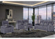 U1895-GREY-P2_RS_CRLS_R U1895 GREY P2 RECLINING SOFA - CONSOLE RECLINING LOVESEAT - RECLINER