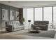 U6000-SMOKE-RS_CRLS-N U6000 SMOKE RECLINING SOFA - CONSOLE RECLINING LOVESEAT