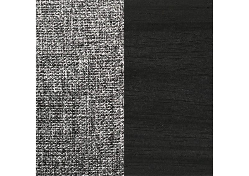 115112 Stevie Padded Wood Dining Arm Chair Black (Set of 2)