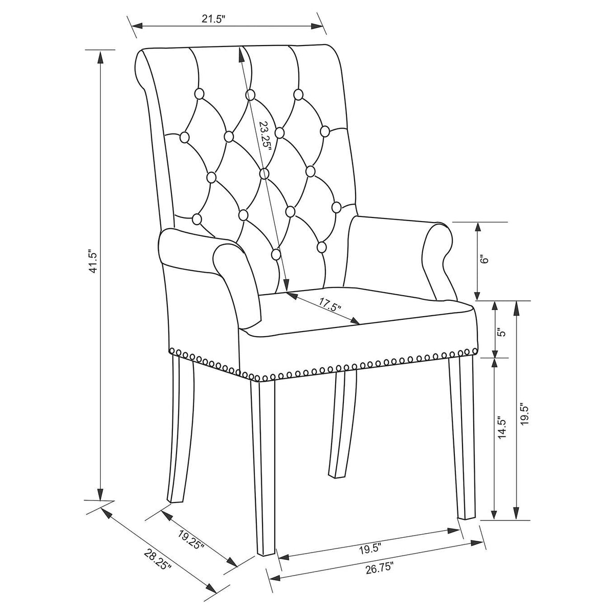 115183 Alana Velvet Upholstered Dining Arm Chair Sand