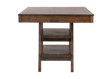 115208 Dewey Rectangular 60-inch Counter Height Dining Table Walnut