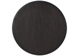 115390 Leandro 60-inch Round Dining Table Burnished Black