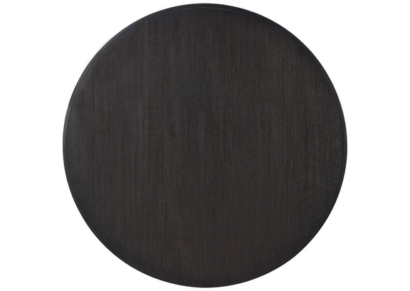 115390 Leandro 60-inch Round Dining Table Burnished Black