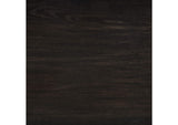 115390 Leandro 60-inch Round Dining Table Burnished Black