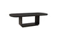 115391 Leandro 78-inch Extension Dining Room Table Burnished Black