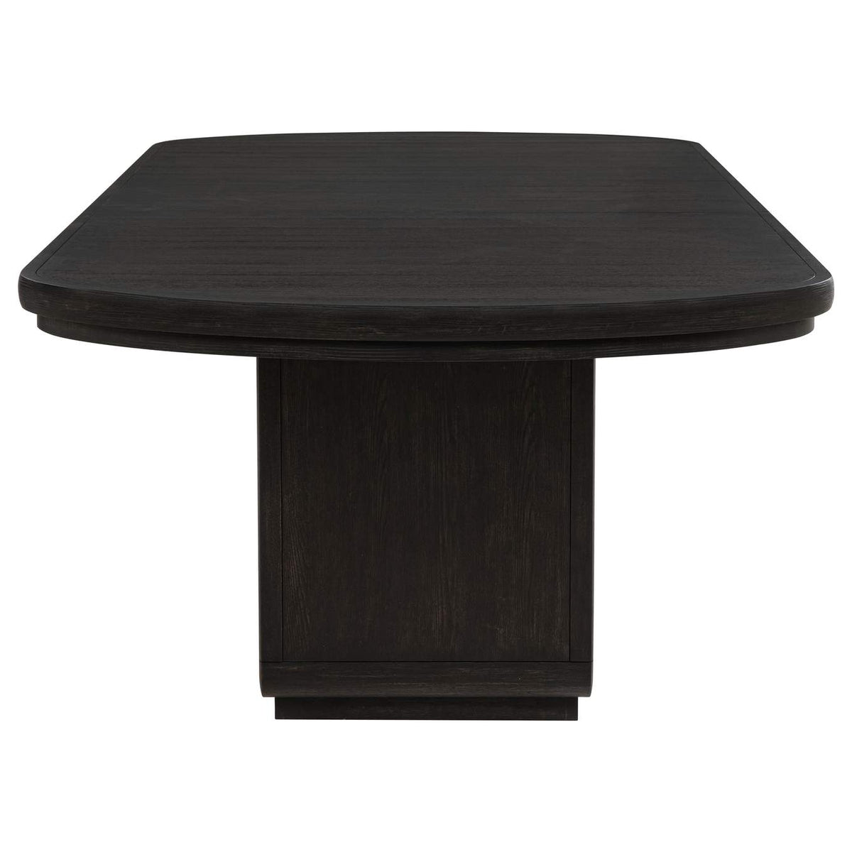 115391 Leandro 78-inch Extension Dining Room Table Burnished Black