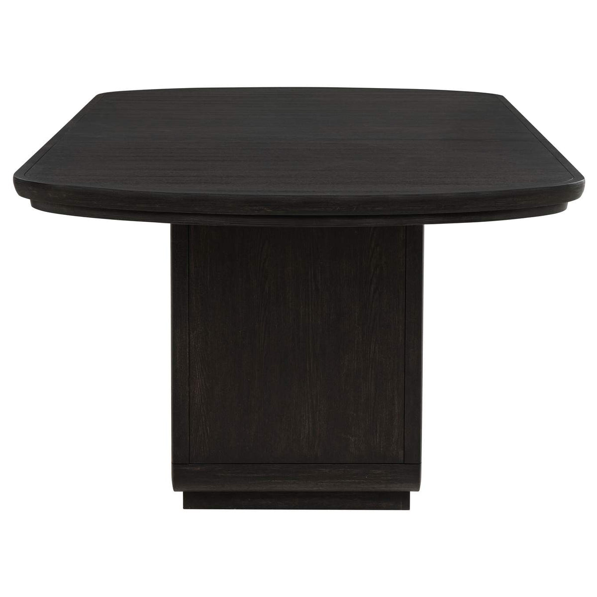 115391 Leandro 78-inch Extension Dining Room Table Burnished Black