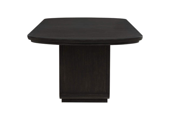 115391 Leandro 78-inch Extension Dining Room Table Burnished Black
