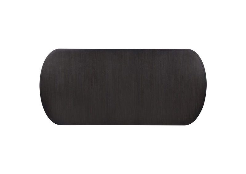 115391 Leandro 78-inch Extension Dining Room Table Burnished Black
