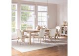 115501-S7 Solano 7-piece Extension Table Dining Set Weathered Mango