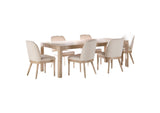 115501-S7 Solano 7-piece Extension Table Dining Set Weathered Mango