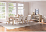 115501-S9 Solano 9-piece Extension Table Dining Set Weathered Mango