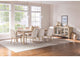 115501-S9 Solano 9-piece Extension Table Dining Set Weathered Mango