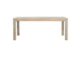 115501 Solano 90-inch Extension Dining Table Weathered Mango