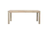 115501 Solano 90-inch Extension Dining Table Weathered Mango