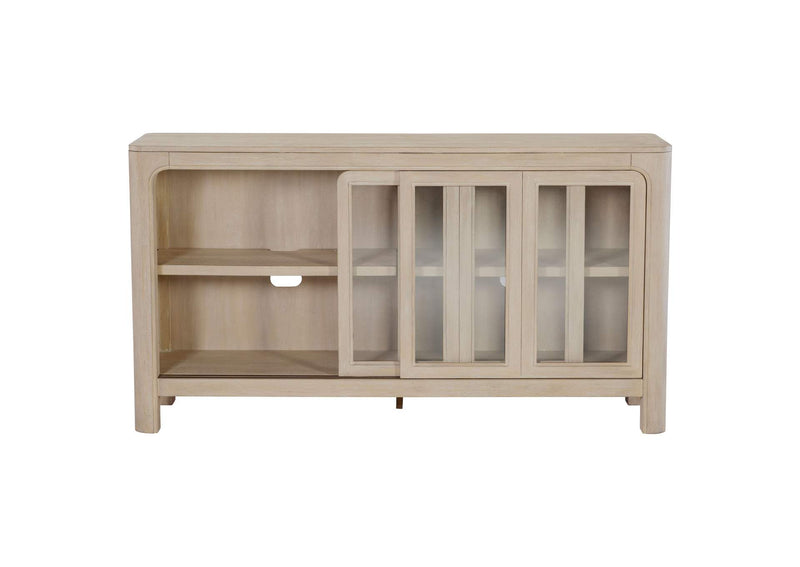 115505 Solano Sliding Door Dining Sideboard Server Weathered Mango