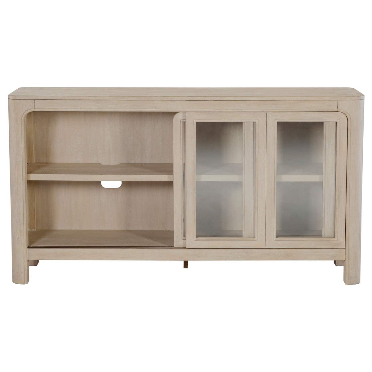 115505 Solano Sliding Door Dining Sideboard Server Weathered Mango