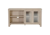 115505 Solano Sliding Door Dining Sideboard Server Weathered Mango