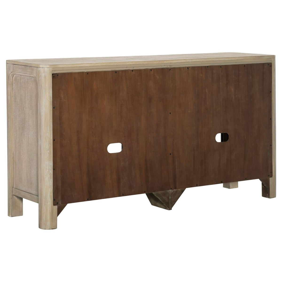 115505 Solano Sliding Door Dining Sideboard Server Weathered Mango