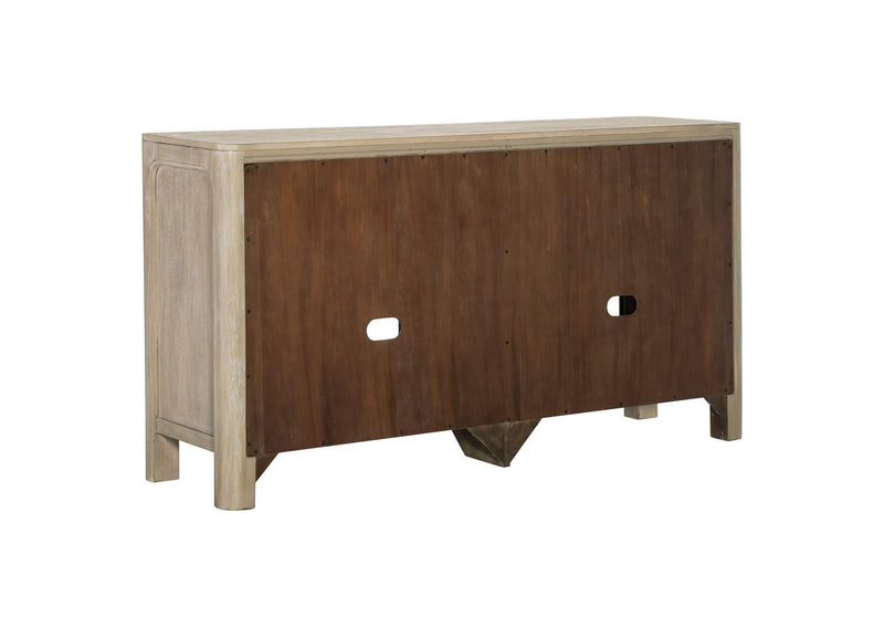 115505 Solano Sliding Door Dining Sideboard Server Weathered Mango
