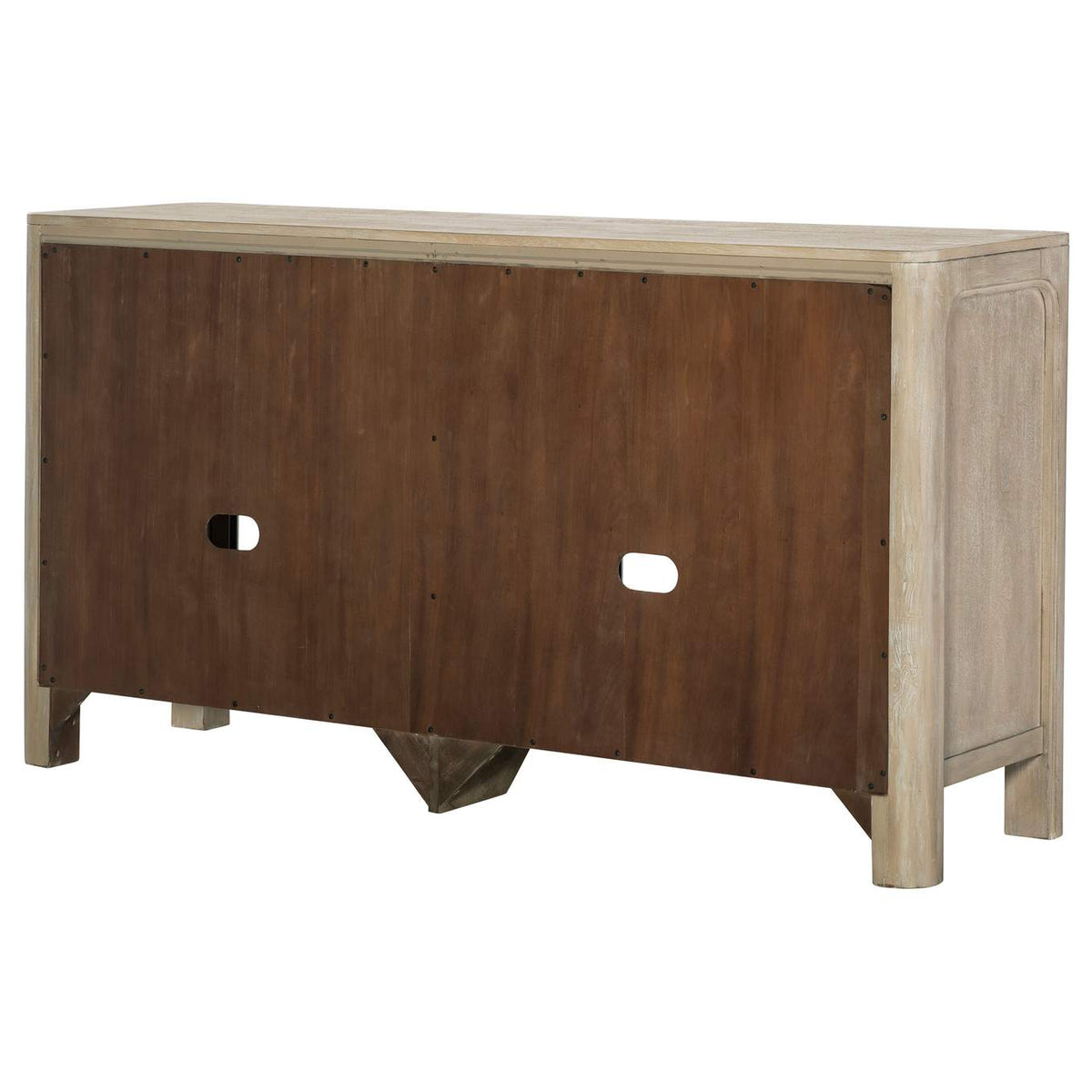 115505 Solano Sliding Door Dining Sideboard Server Weathered Mango