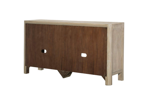 115505 Solano Sliding Door Dining Sideboard Server Weathered Mango