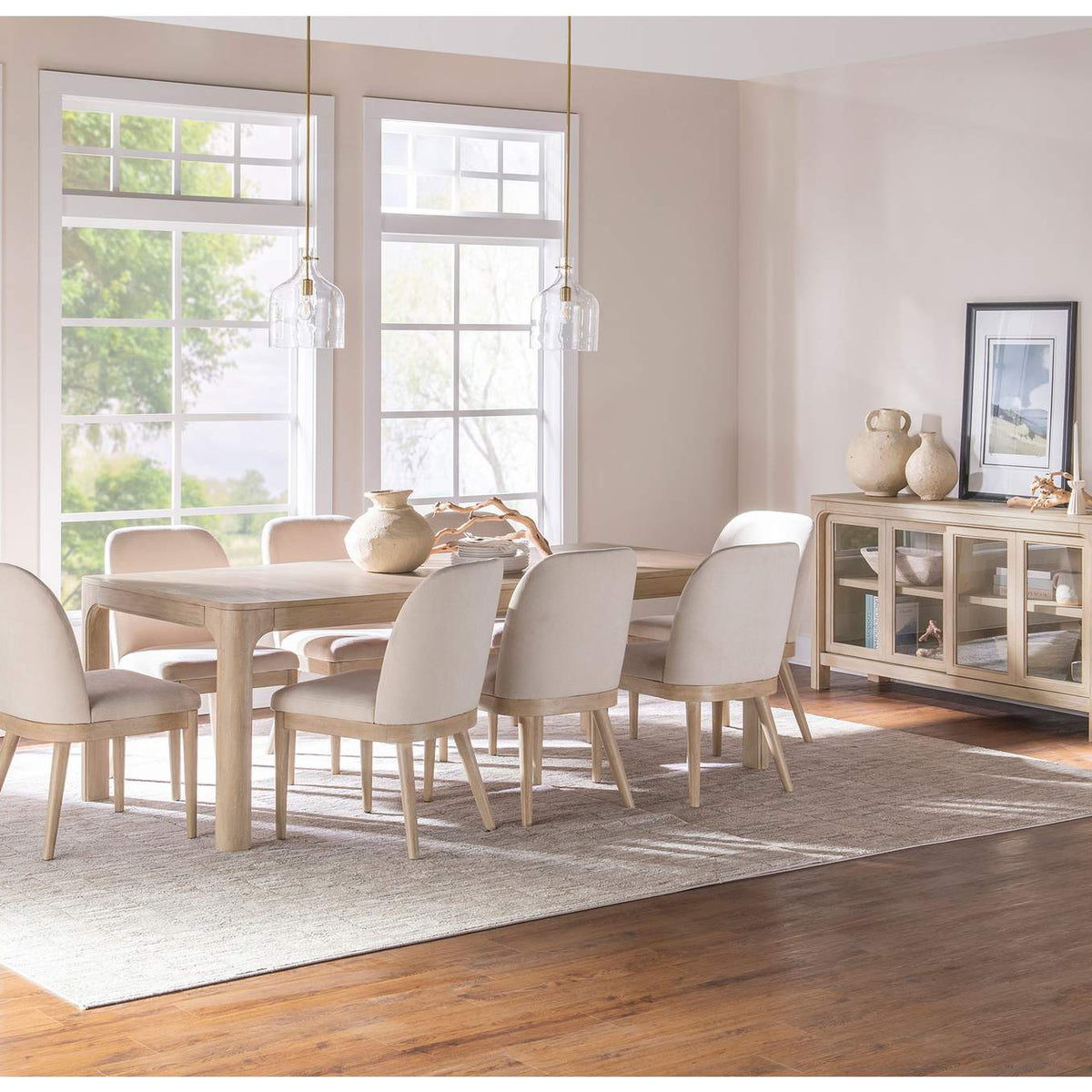 115505 Solano Sliding Door Dining Sideboard Server Weathered Mango