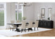 115531-S7B Florence 7-piece 126-inch Extension Dining Table Set Distressed Black