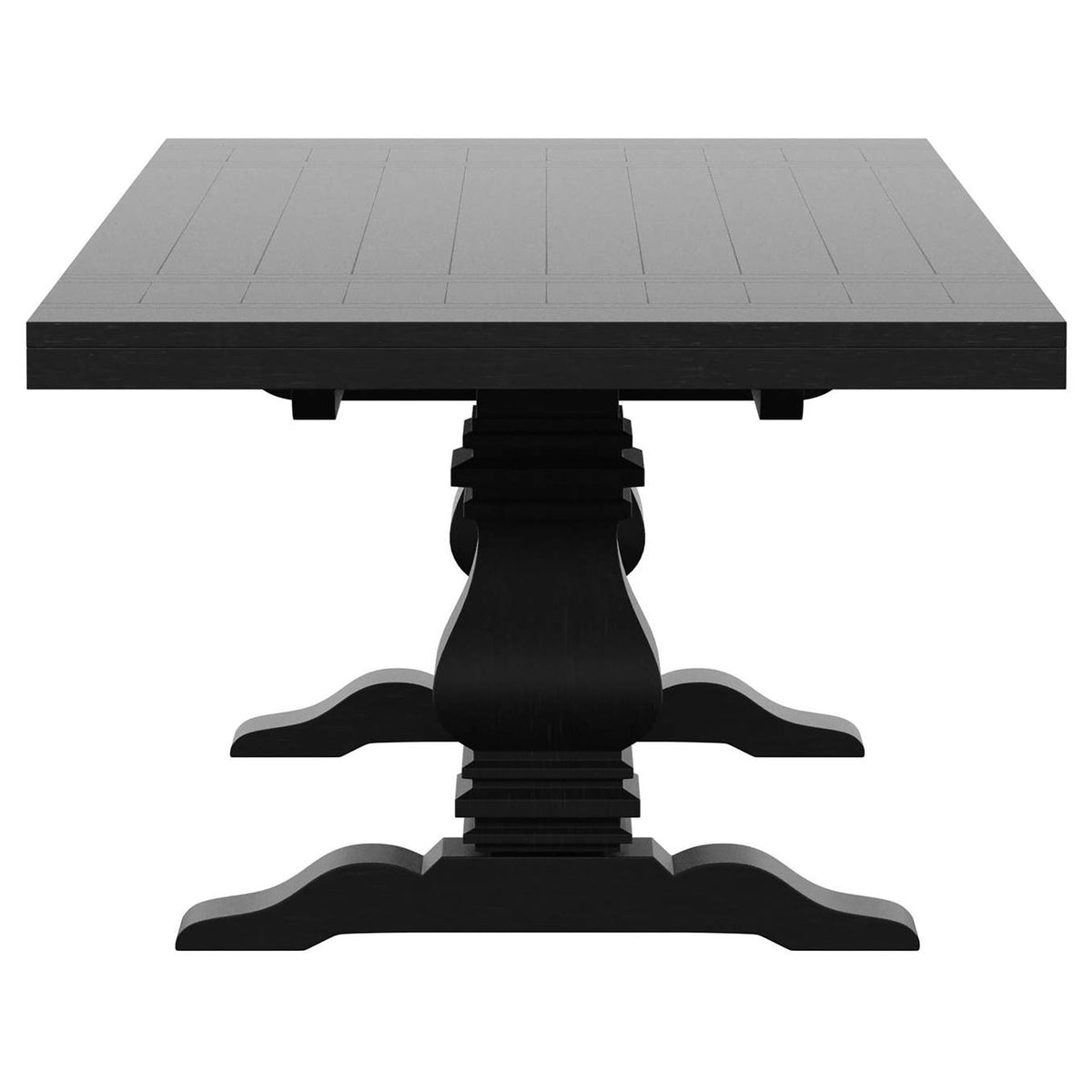 115531-S9G Florence 9-piece 126-inch Extension Dining Table Set Grey