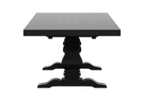 115531-S9G Florence 9-piece 126-inch Extension Dining Table Set Grey