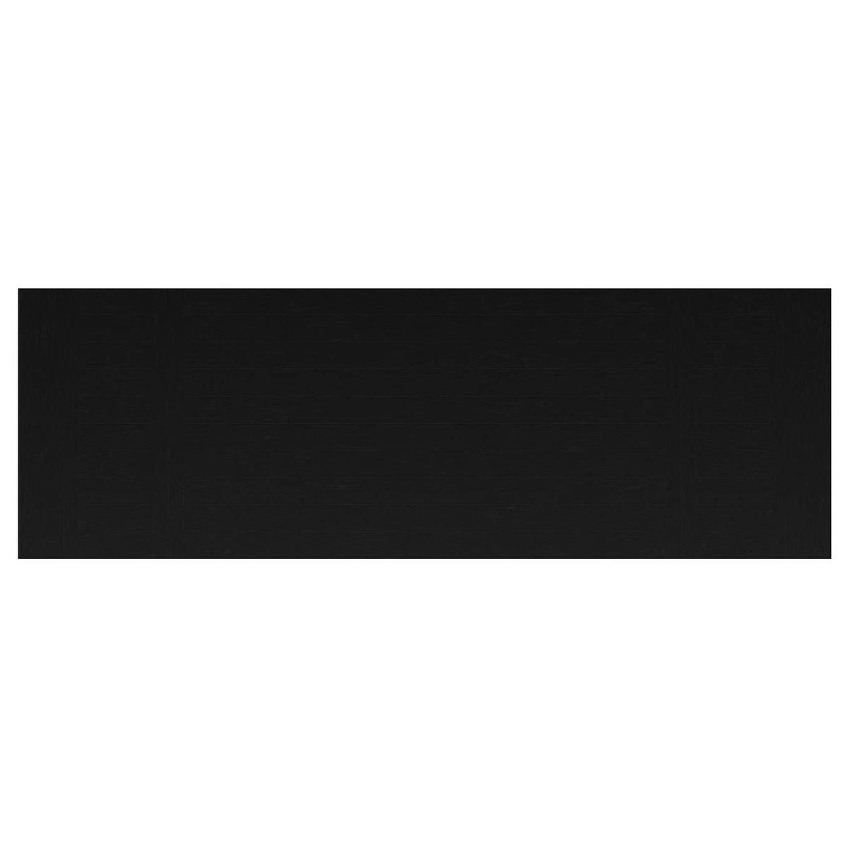 115531 Florence 126-inch Extension Dining Table Distressed Black
