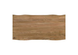 115541 Bradshaw 80-inch Live Edge Wood Dining Table Natural Acacia