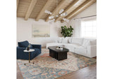 REN-L00187 Cali Navy Performance Fabric Arm Chair