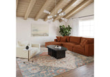 REN-L0098-SEC Cali Rust Performance Fabric Modular 4 Piece Sectional