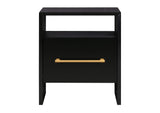 TOV-B44060 Libre Black Nightstand