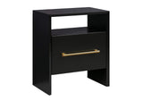 TOV-B44060 Libre Black Nightstand