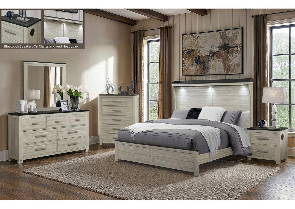 ASHLEY-BROWN-KBG ASHLEY BROWN KING BED GROUP